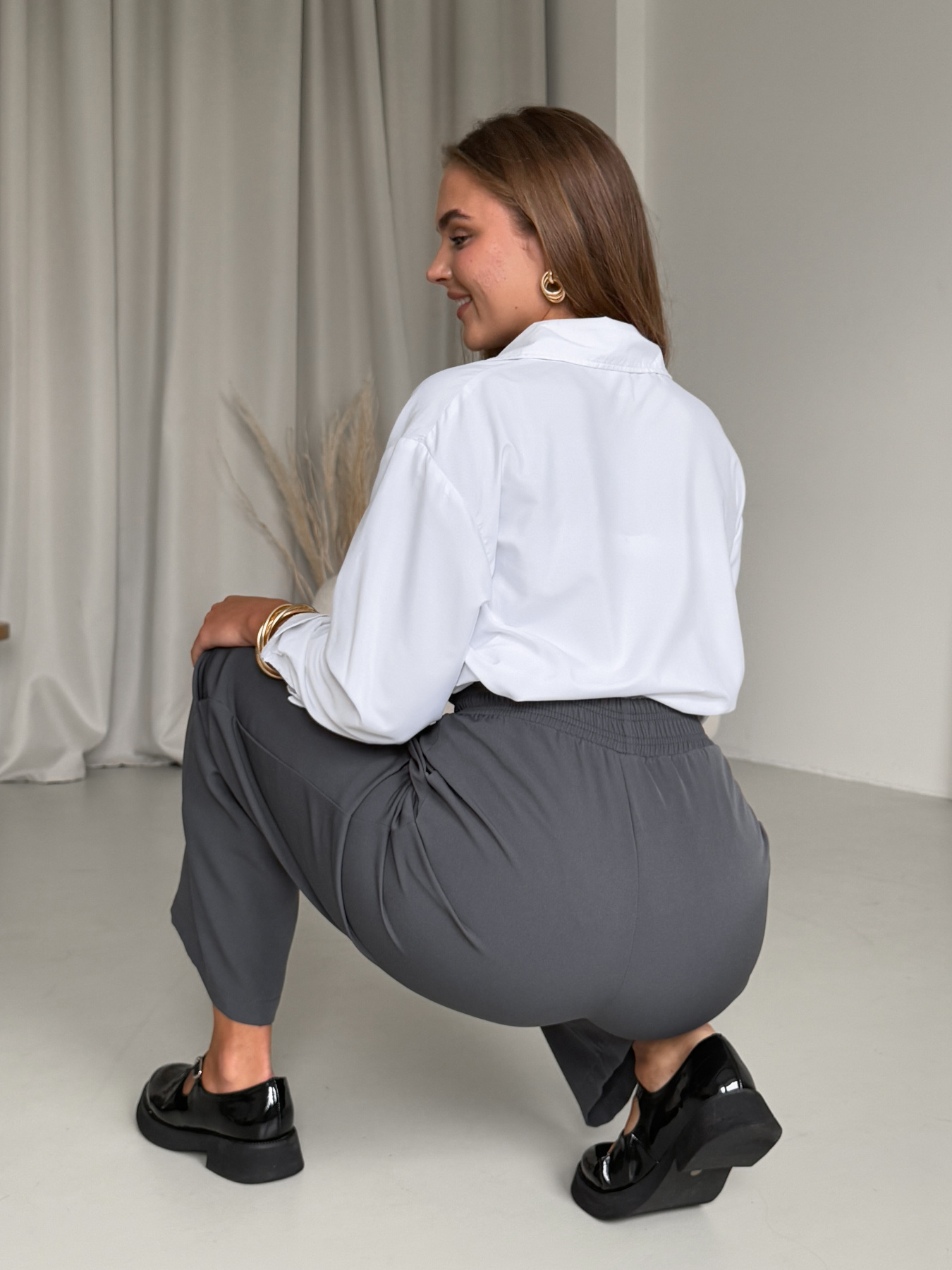 Брюки палаццо Merlini модель 600001442 Фото