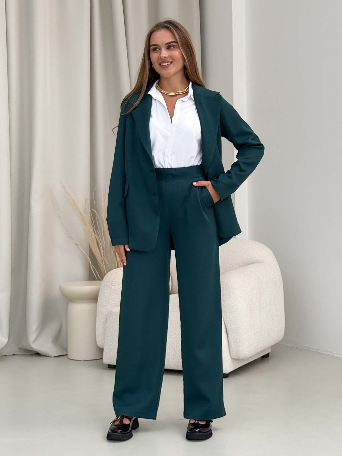 Брюки палаццо Merlini модель 600001443 Фото