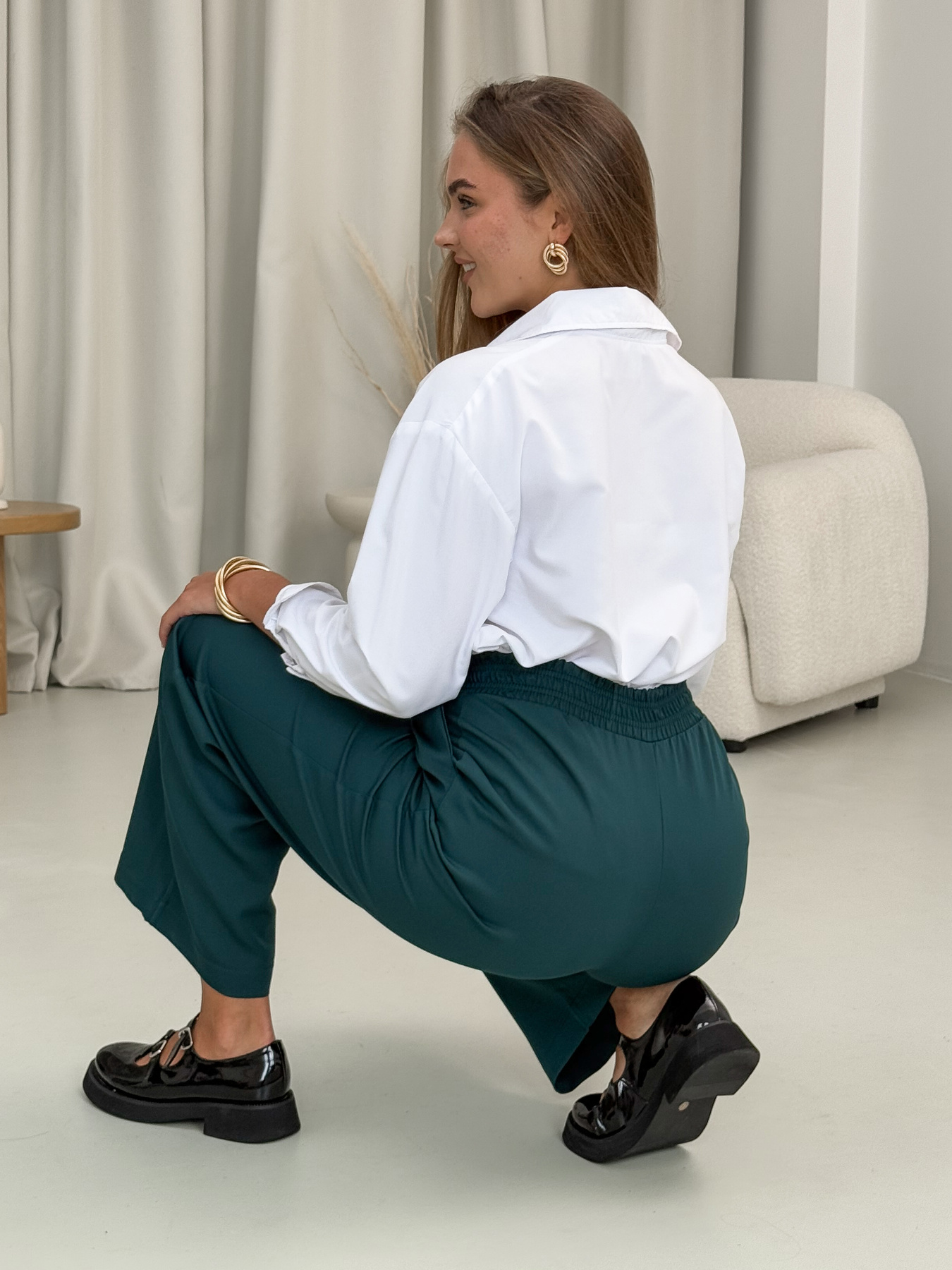 Брюки палаццо Merlini модель 600001443 Фото