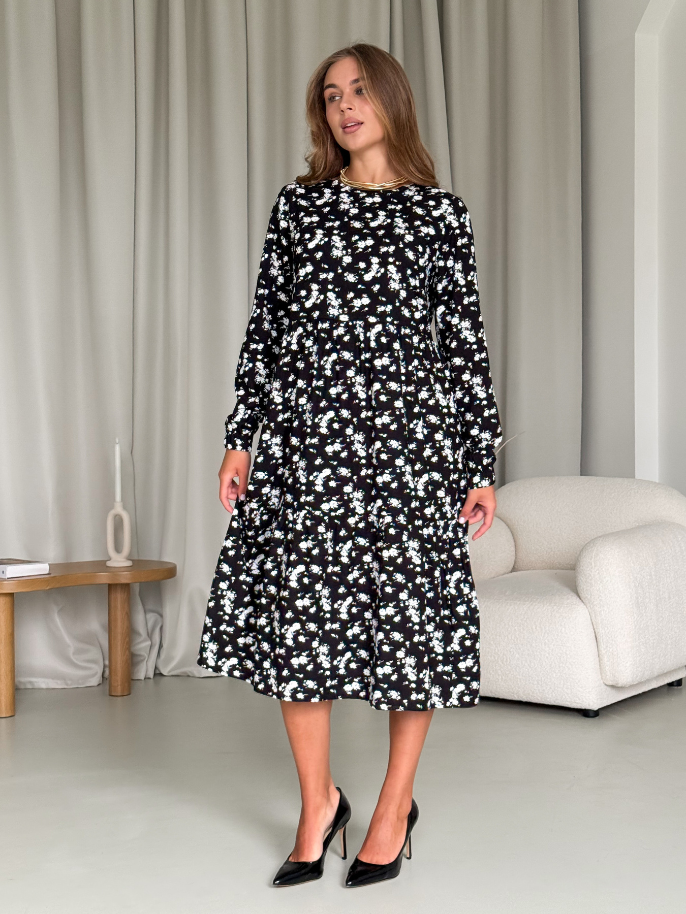 Платье миди Merlini модель 700001185 Фото