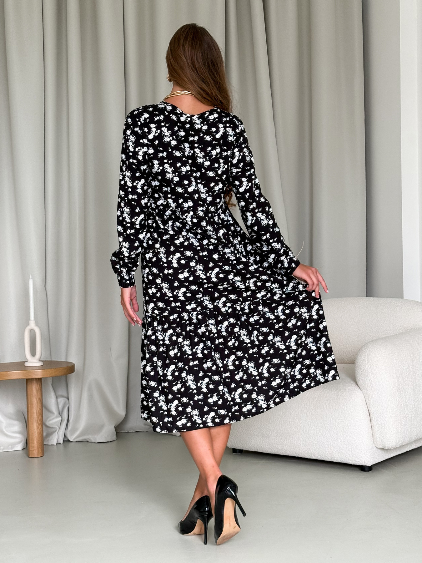 Сукня міді Merlini модель 700001185 Фото