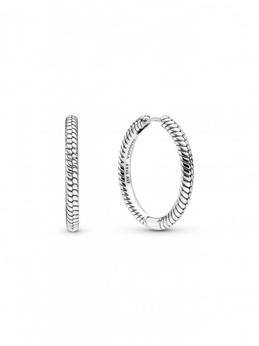 Серьги-подвески PANDORA Moments модель 299532C00 Фото