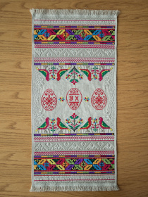 Рушник великодній бежевий Едельвіка модель 313-24-00beige Рушник великодній бежевий Едельвіка модель 313-24-00beige Фото