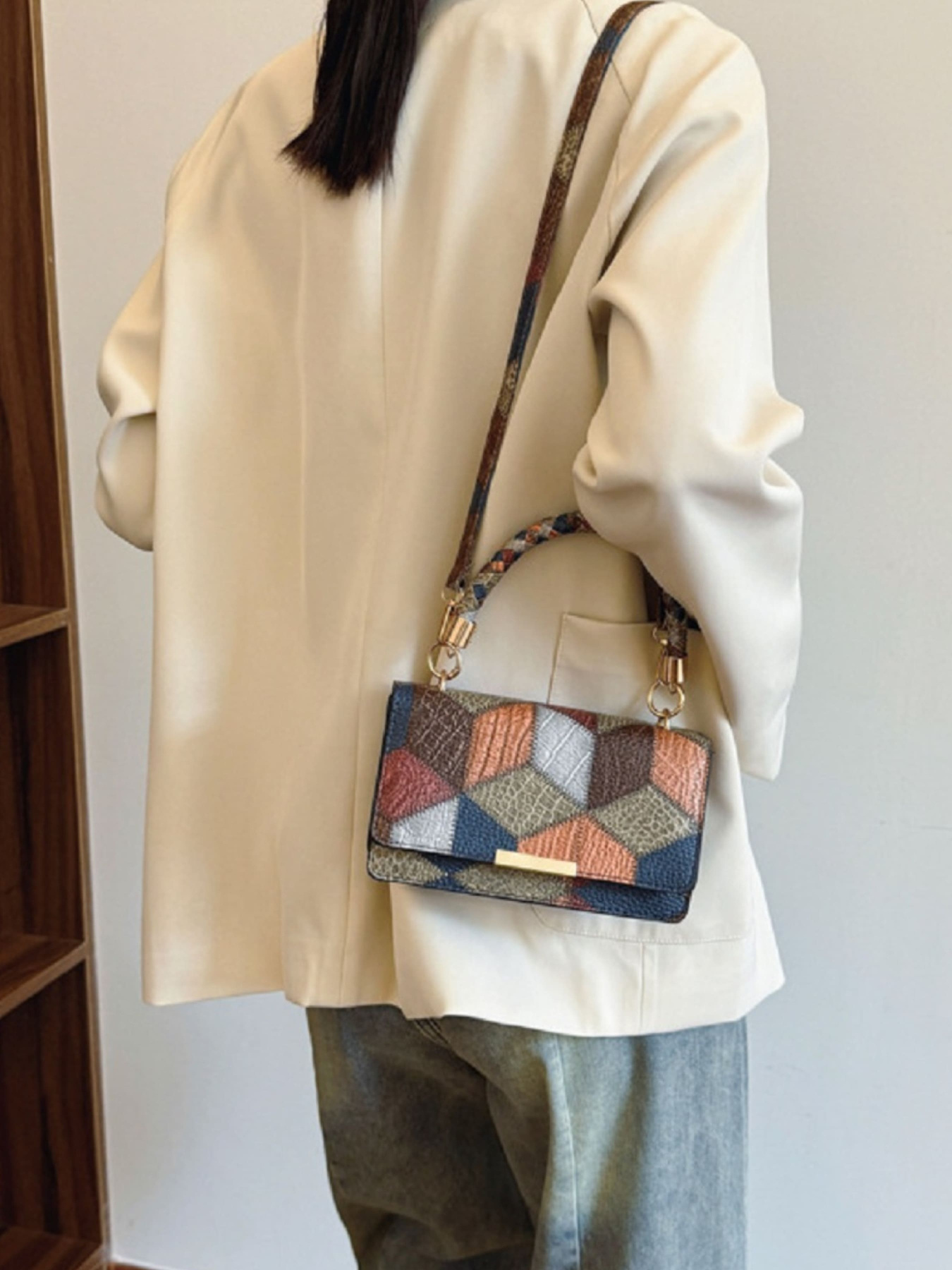 Крос-боді RoyalBag модель P2-15119230BL Фото