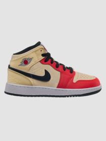Кроссовки Jordan 1 Mid Gs ‘Dunk Contest’ модель DV7012-100 Фото