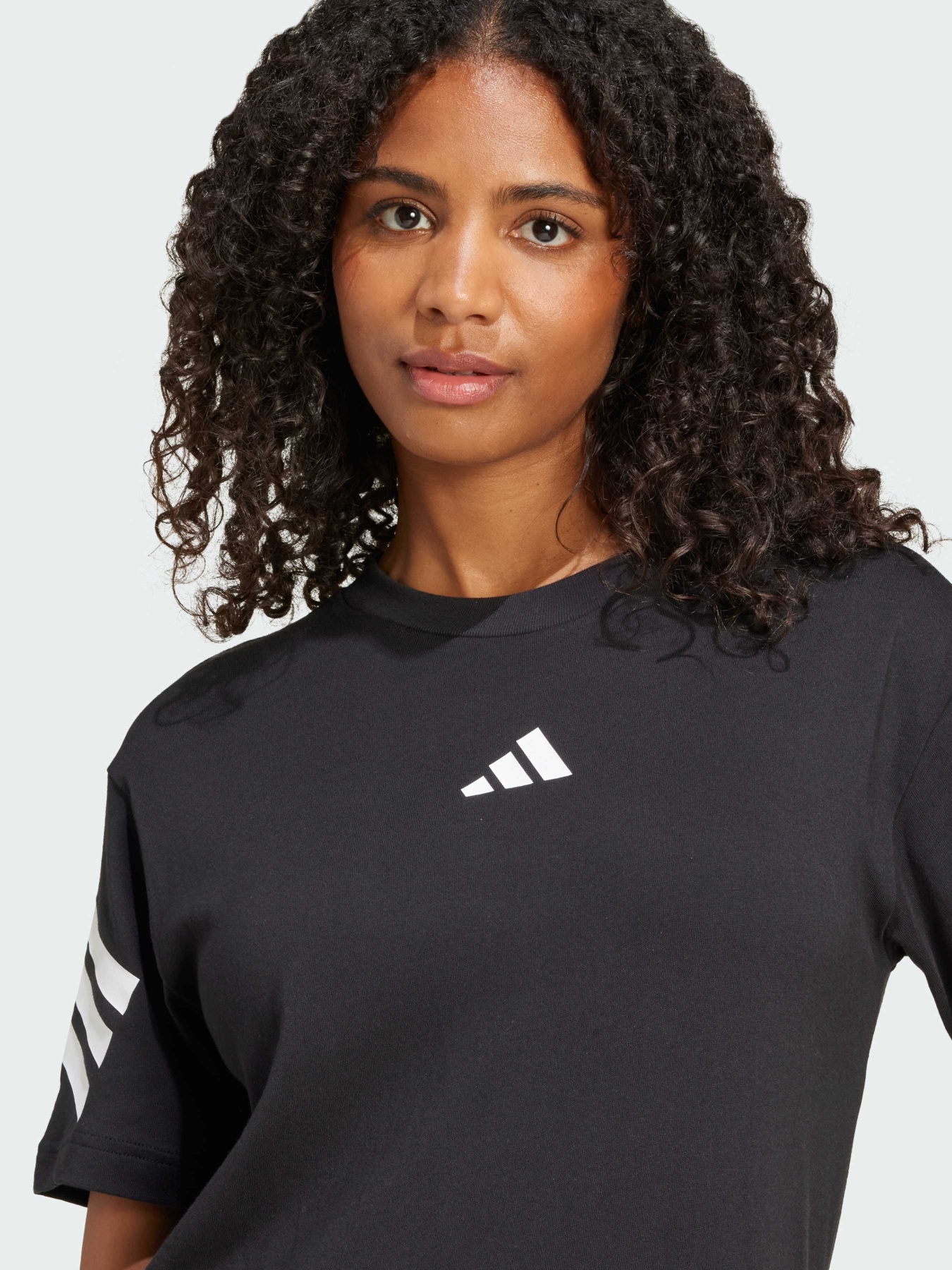 Футболка Adidas 3 Stripes модель JE0237 Фото