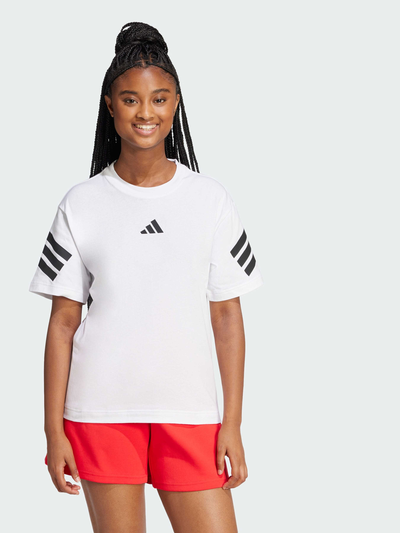 Футболка Adidas 3 Stripes модель JE0238 Фото