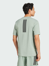 Спортивная футболка Adidas 3 Stripes модель JI8214 Фото