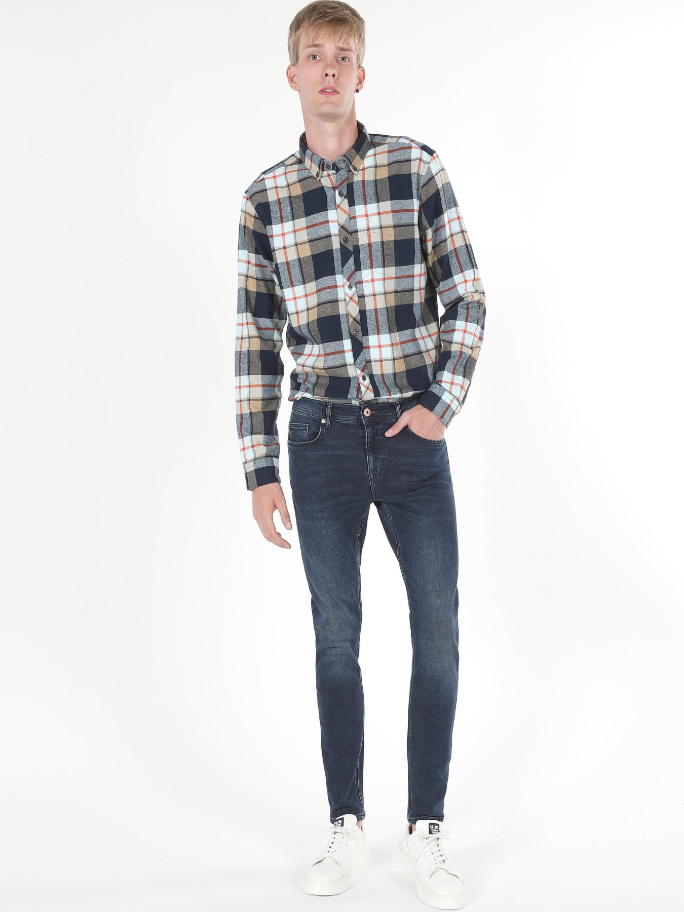 Скинни джинсы Colin’s модель CL1060387_Q1.V1_DN42203 Фото