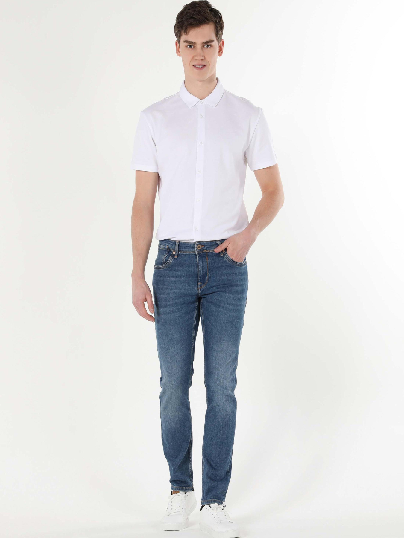 Скинни джинсы Colin’s модель CL1058221_Q1.V1_DN41881 Фото