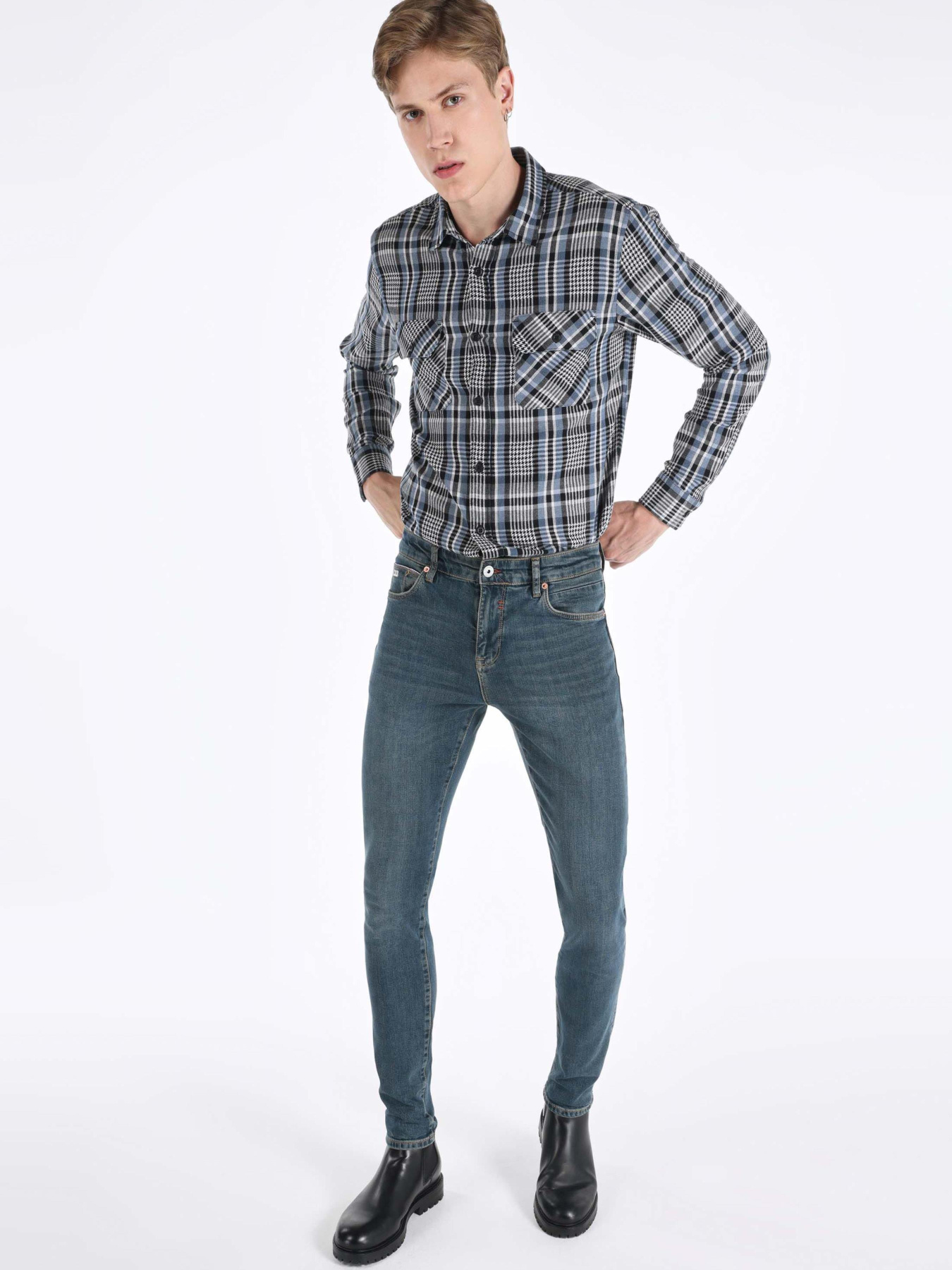 Скіні джинси Colin’s модель CL1065241_Q1.V1_DN05084 Фото