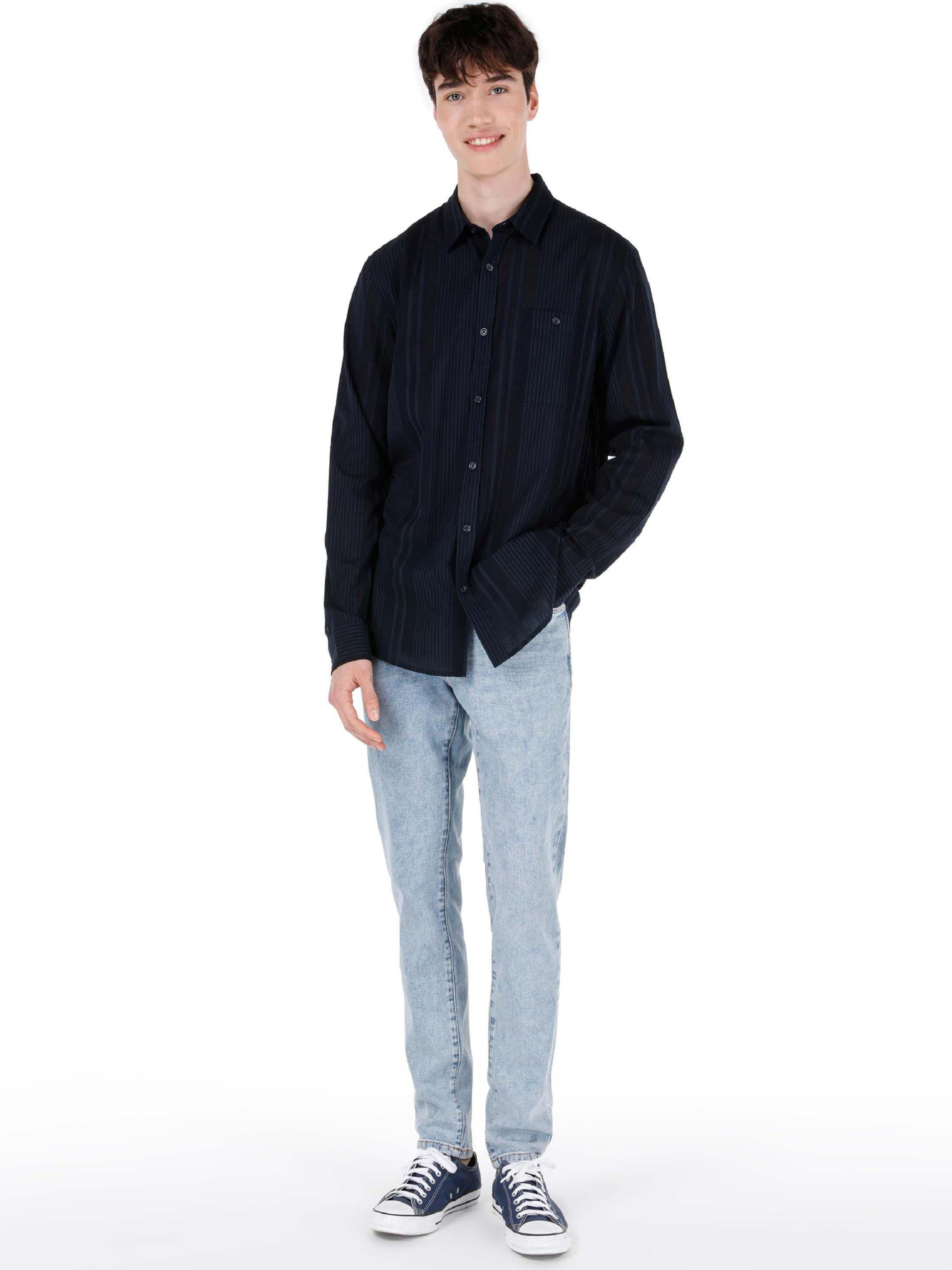 Скинни джинсы Colin’s модель CL1069460_Q1.V1_DN43406 Фото