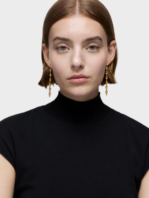Серьги-подвески TOUS модель 1004223200 Серьги-подвески TOUS модель 1004223200 Фото
