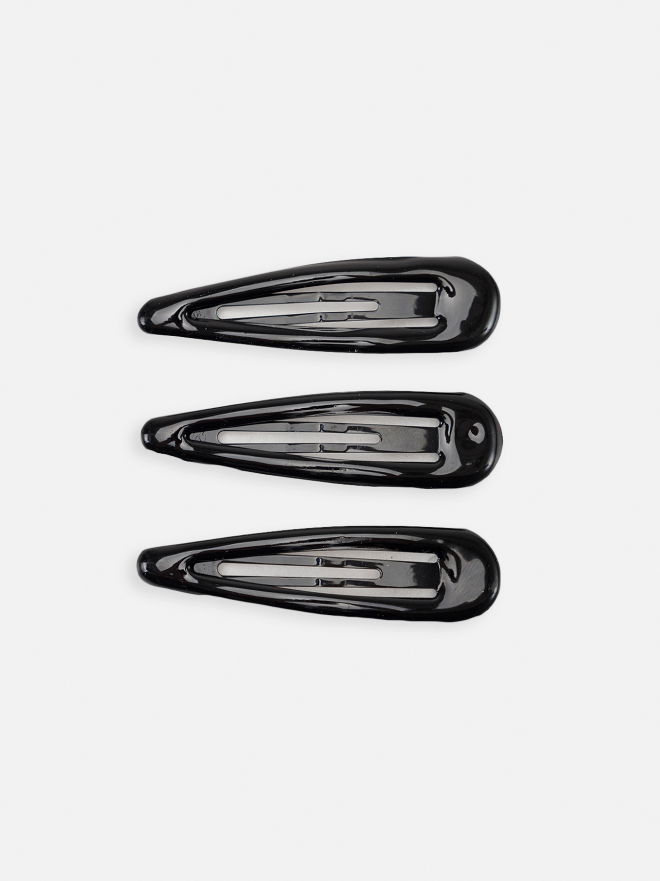 Набор заколок для девочки цвет черный ЦБ-00267012 YUKI модель ЦБ-00267012 Фото