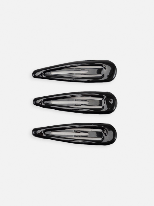 Набір заколок для дівчинки  колір чорний ЦБ-00267012 YUKI модель ЦБ-00267012 Фото