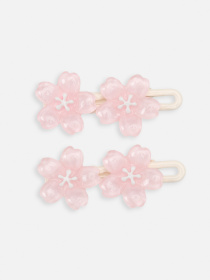 Набор заколок для девочки цвет розовый ЦБ-00267027 YUKI модель ЦБ-00267027 Фото