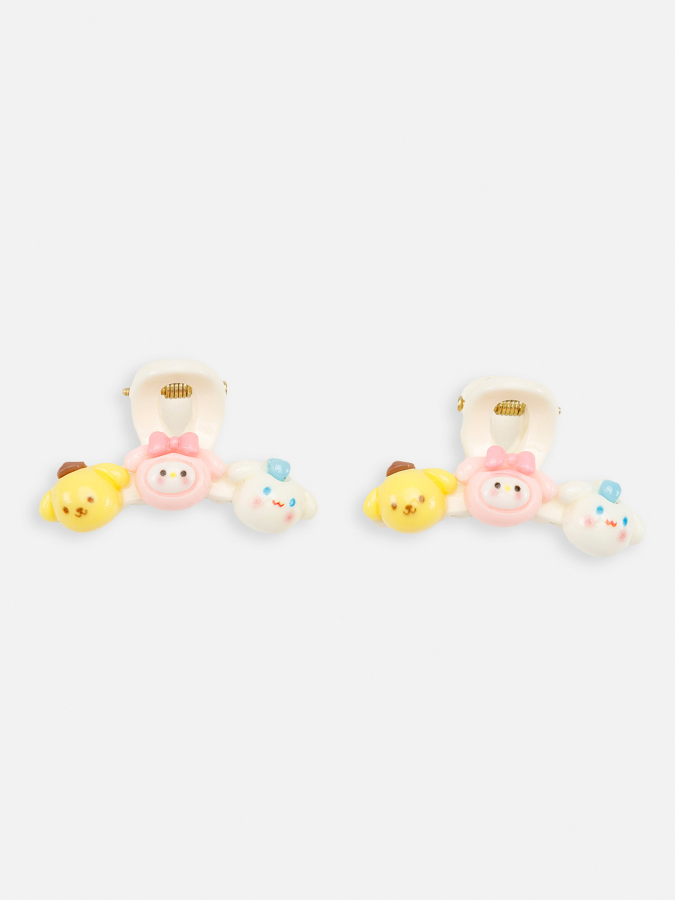 Набор крабов для волос для девочки цвет разноцветный ЦБ-00267045 YUKI модель ЦБ-00267045 Фото