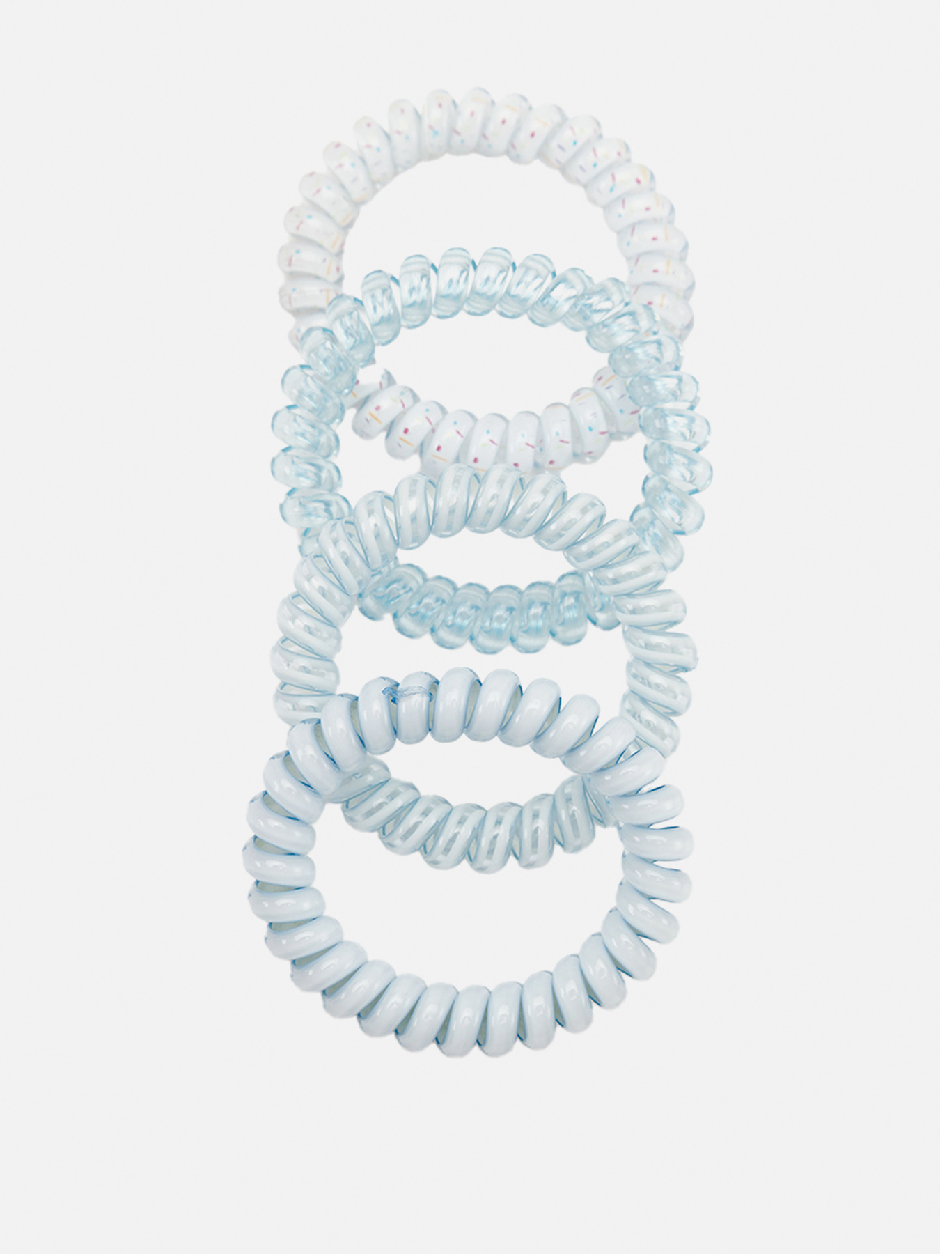 Набор резинок для волос для девочки цвет голубой ЦБ-00267203 YUKI модель ЦБ-00267203 Фото