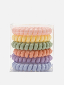 Набор резинок для волос для девочки цвет разноцветный ЦБ-00267240 YUKI модель ЦБ-00267240 Фото