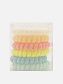 Набор резинок для волос для девочки  цвет разноцветный ЦБ-00267241 YUKI модель ЦБ-00267241 Фото