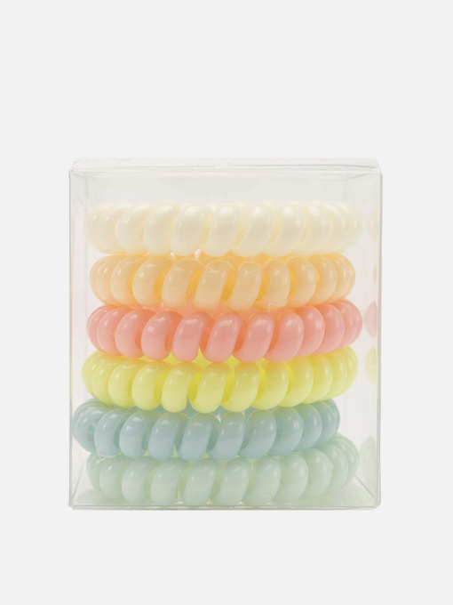 Набор резинок для волос для девочки  цвет разноцветный ЦБ-00267241 YUKI модель ЦБ-00267241 Фото