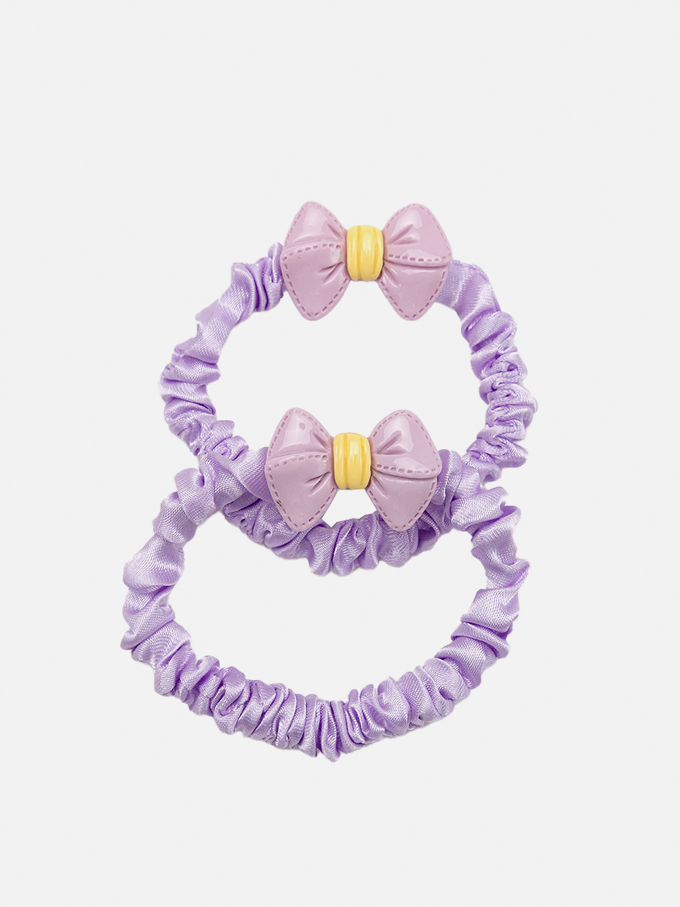 Набор резинок для волос для девочки цвет фиолетовый ЦБ-00267247 YUKI модель ЦБ-00267247 Фото