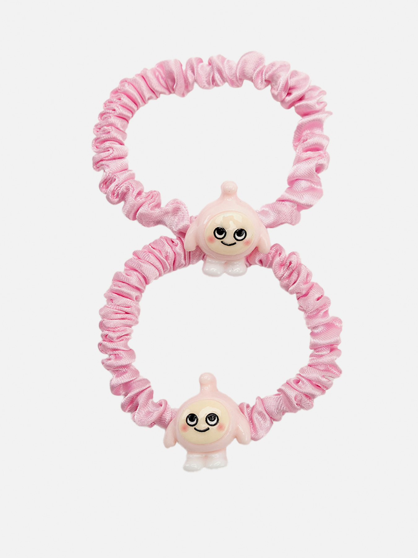 Набор резинок для волос для девочки  цвет розовый ЦБ-00267250 YUKI модель ЦБ-00267250 Фото