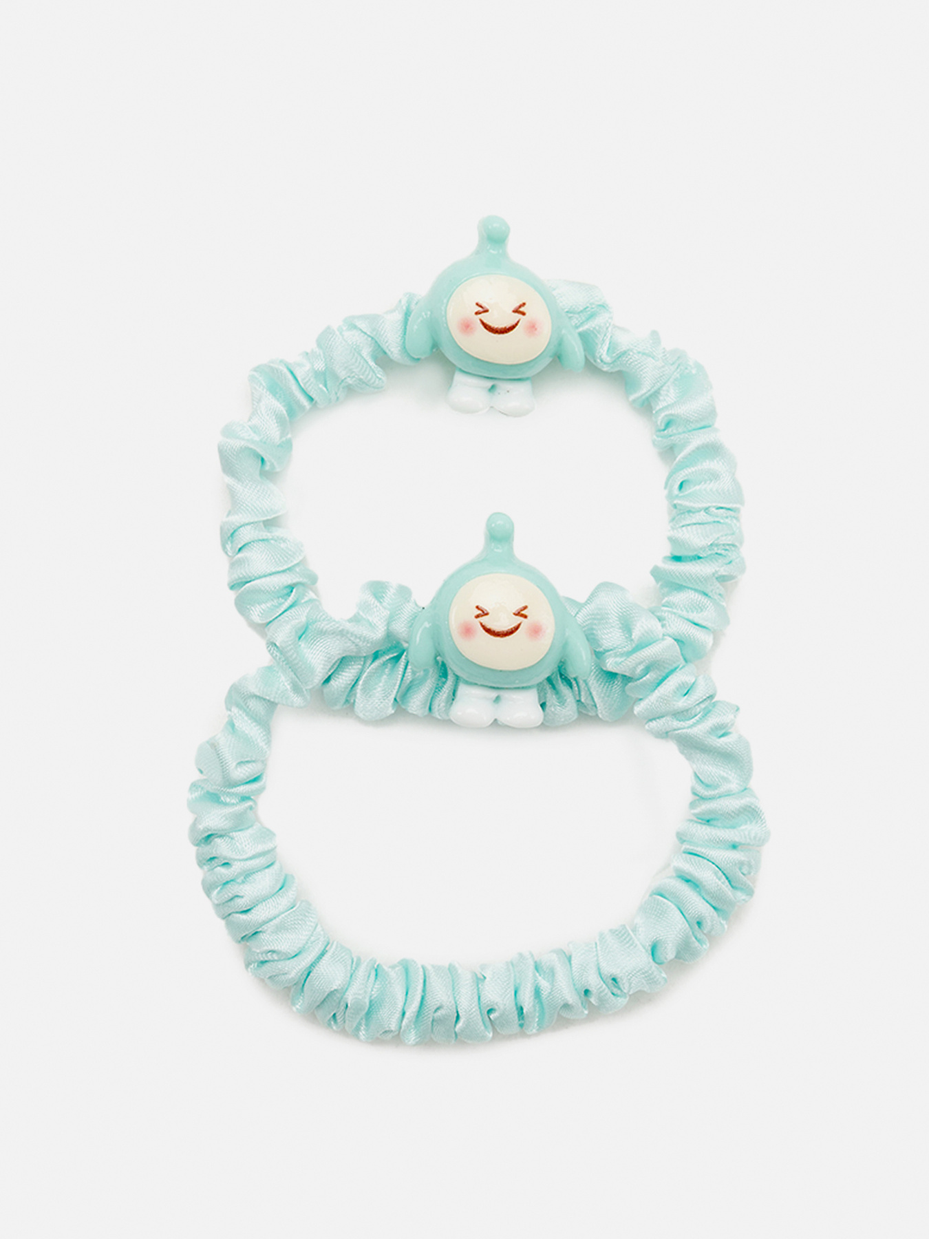Набір резинок для волосся для дівчинки  колір бірюзовий ЦБ-00267253 YUKI модель ЦБ-00267253 Фото