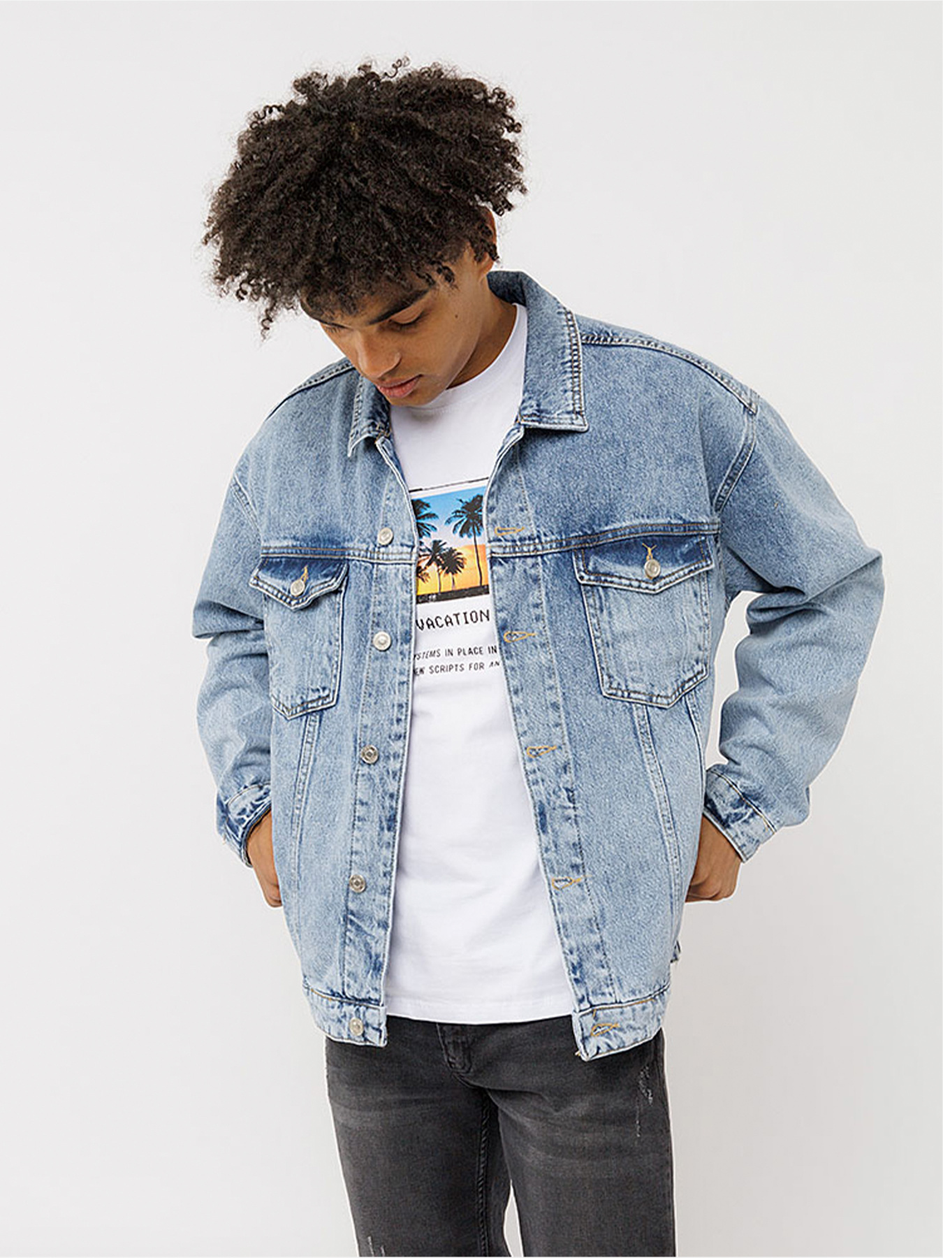 Джинсовая куртка YUKI модель ЦБ-00219950 Фото