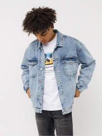 Джинсовая куртка YUKI модель ЦБ-00219950 Фото