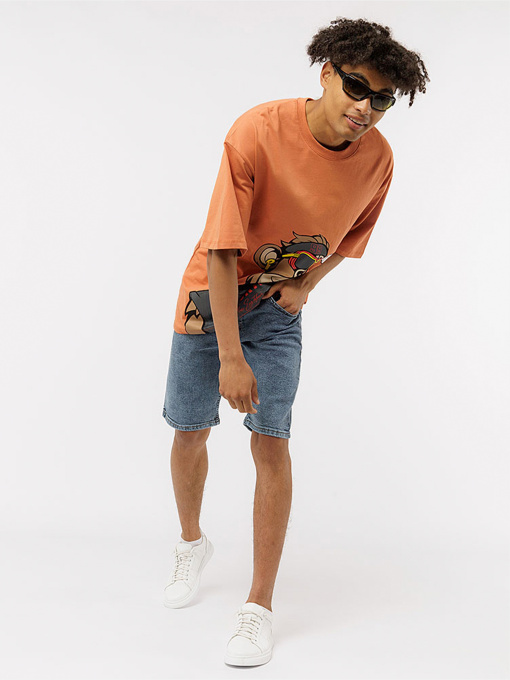 Шорты джинсовые YUKI модель ЦБ-00220350 Фото