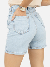 Шорти джинсові YUKI модель ЦБ-00248382 Фото