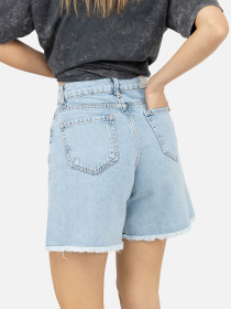 Шорти джинсові YUKI модель ЦБ-00248383 Фото