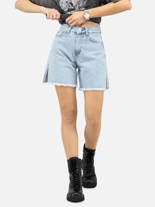 Джинсові шорти YUKI модель ЦБ-00248383 Фото