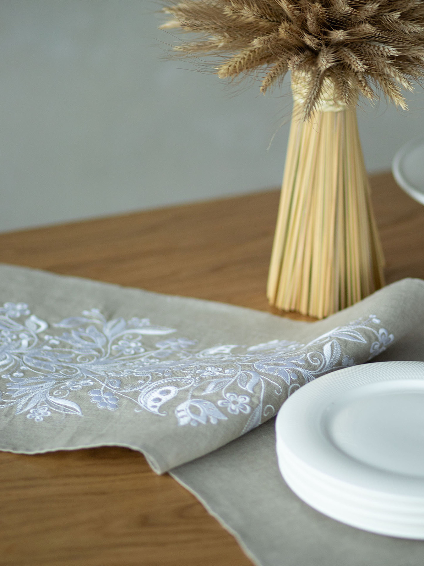 Вишитий рушник Едельвіка модель 367-24-08 Фото