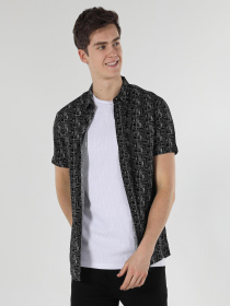 Сорочки Colin’s модель CL1058966_Q1.V1_BLK Фото