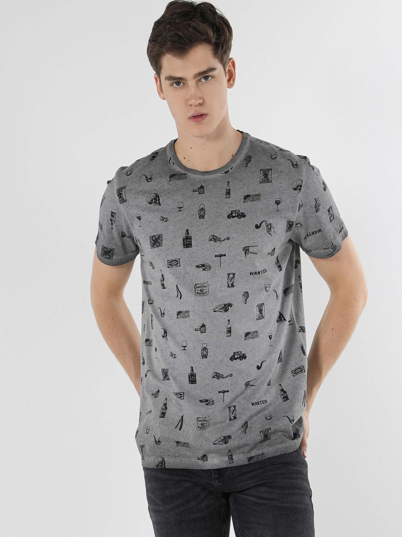 Футболки и поло Colin’s модель CL1059403_Q1.V1_GRA Фото