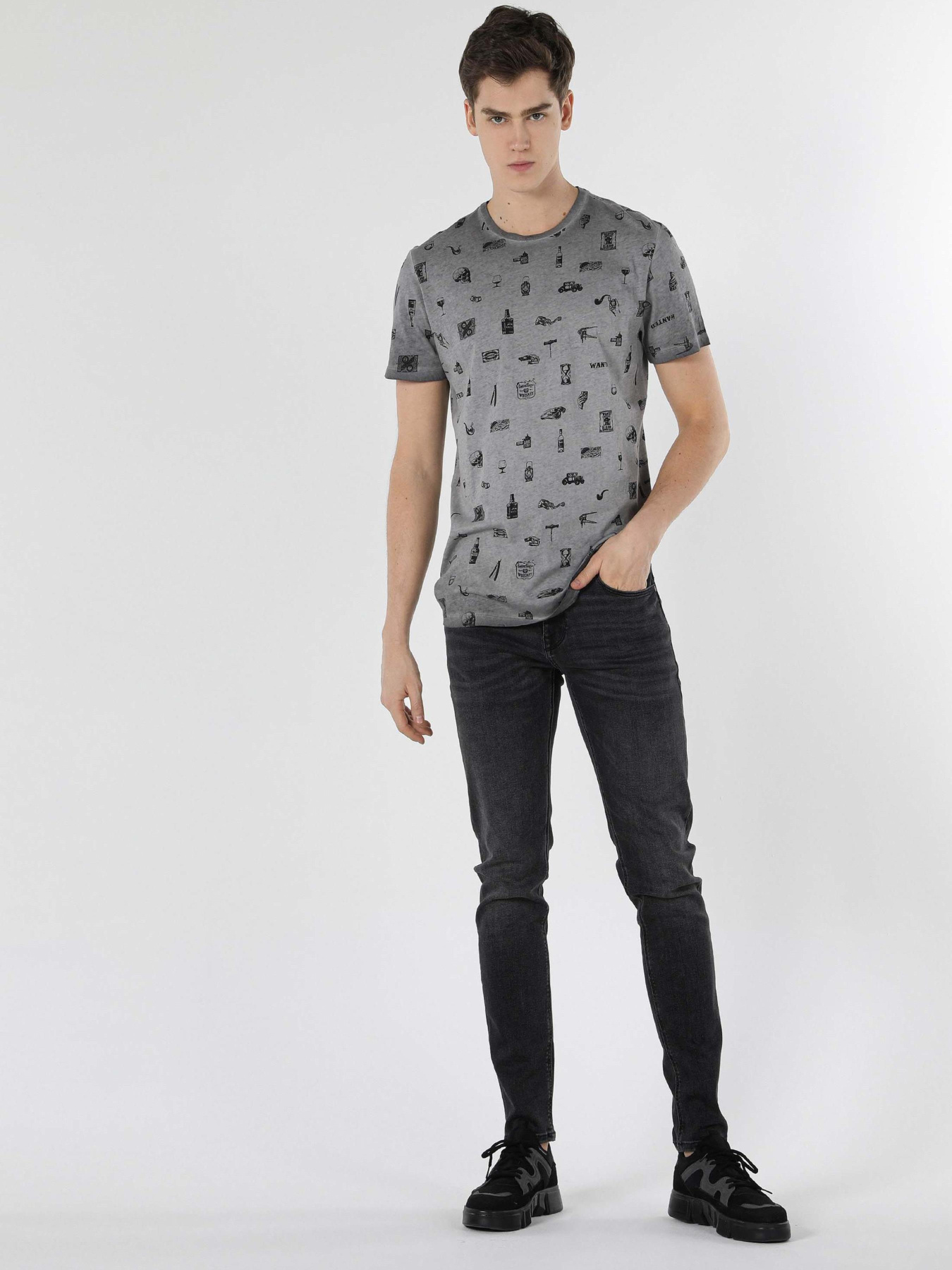 Футболки и поло Colin’s модель CL1059403_Q1.V1_GRA Фото