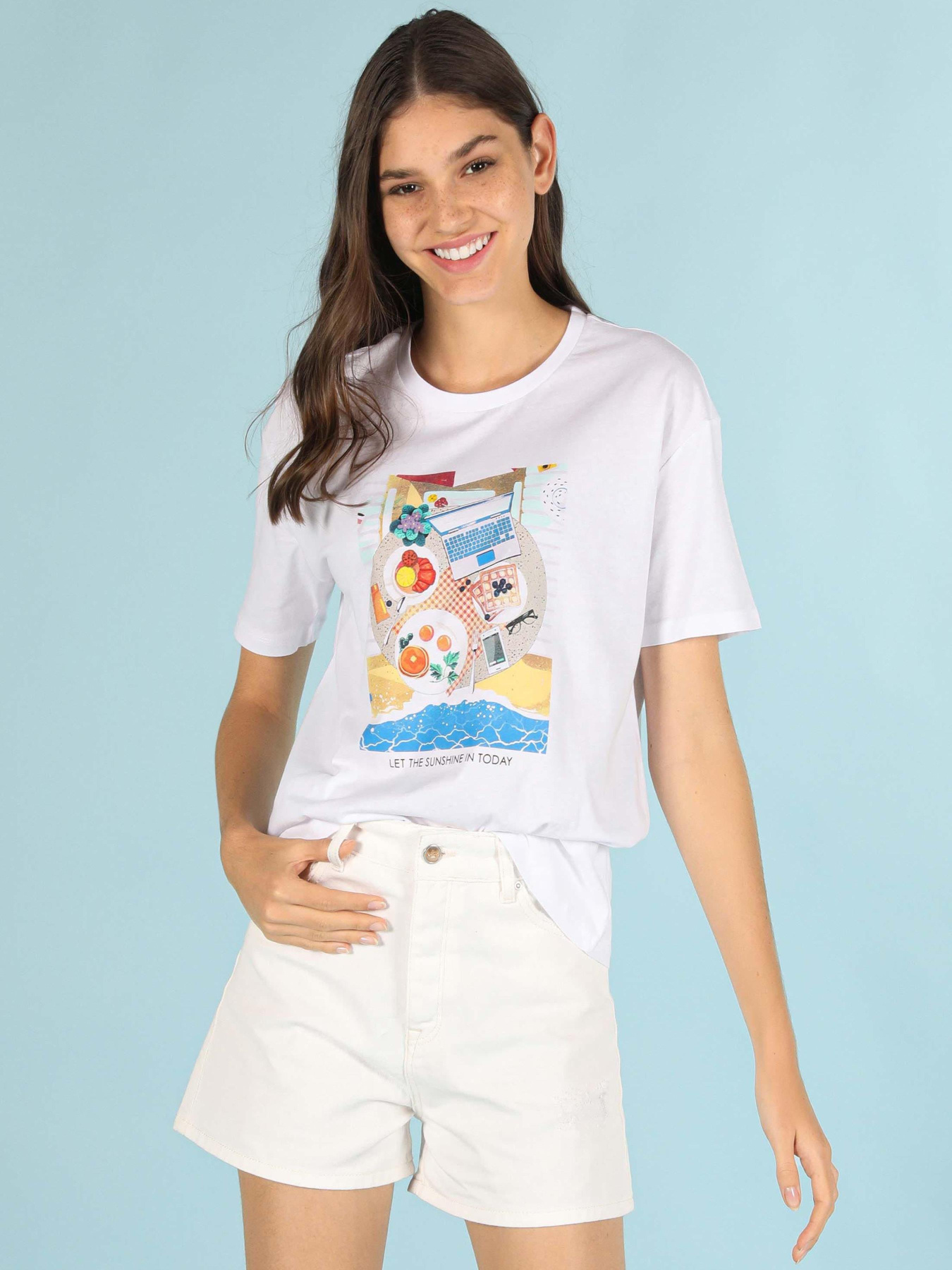 Футболки і поло Colin’s модель CL1059049_Q1.V1_WHT Фото