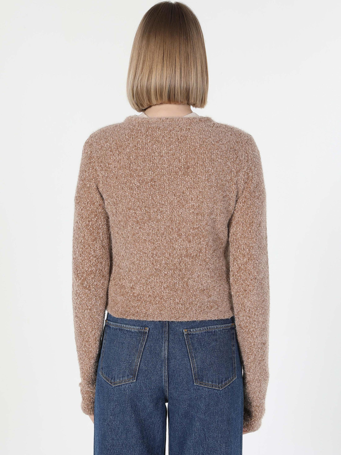 Кофты и свитера Colin’s модель CL1059726_Q1.V1_LBR Фото