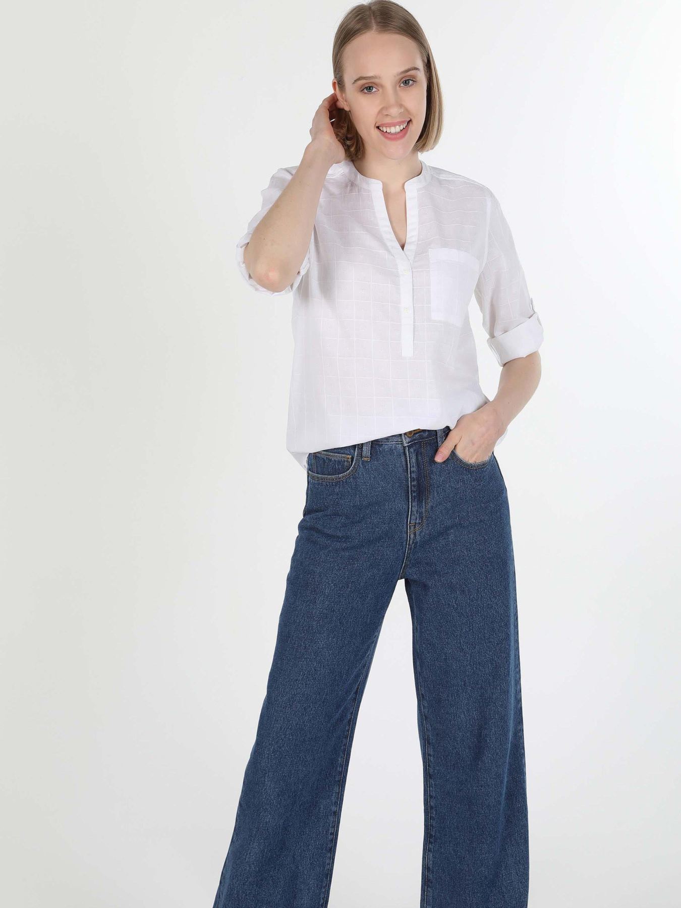 Рубашки Colin’s модель CL1060147_Q1.V1_WHT Фото