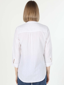 Рубашки Colin’s модель CL1060147_Q1.V1_WHT Рубашки Colin’s модель CL1060147_Q1.V1_WHT Фото