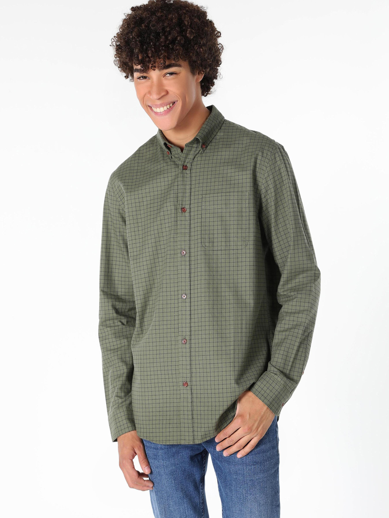 Рубашки Colin’s модель CL1056976_Q1.V1_KHA Фото