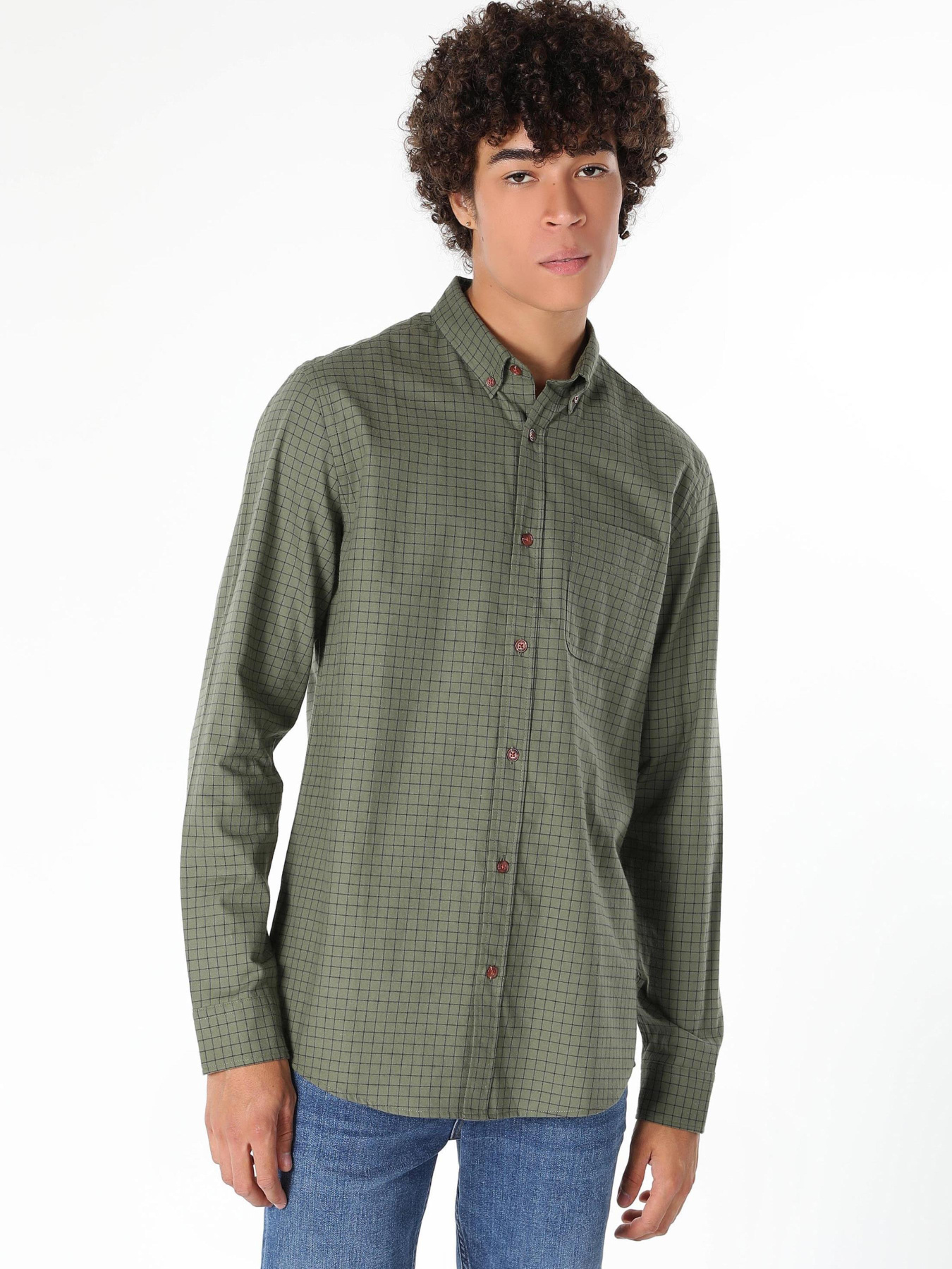 Рубашки Colin’s модель CL1056976_Q1.V1_KHA Фото