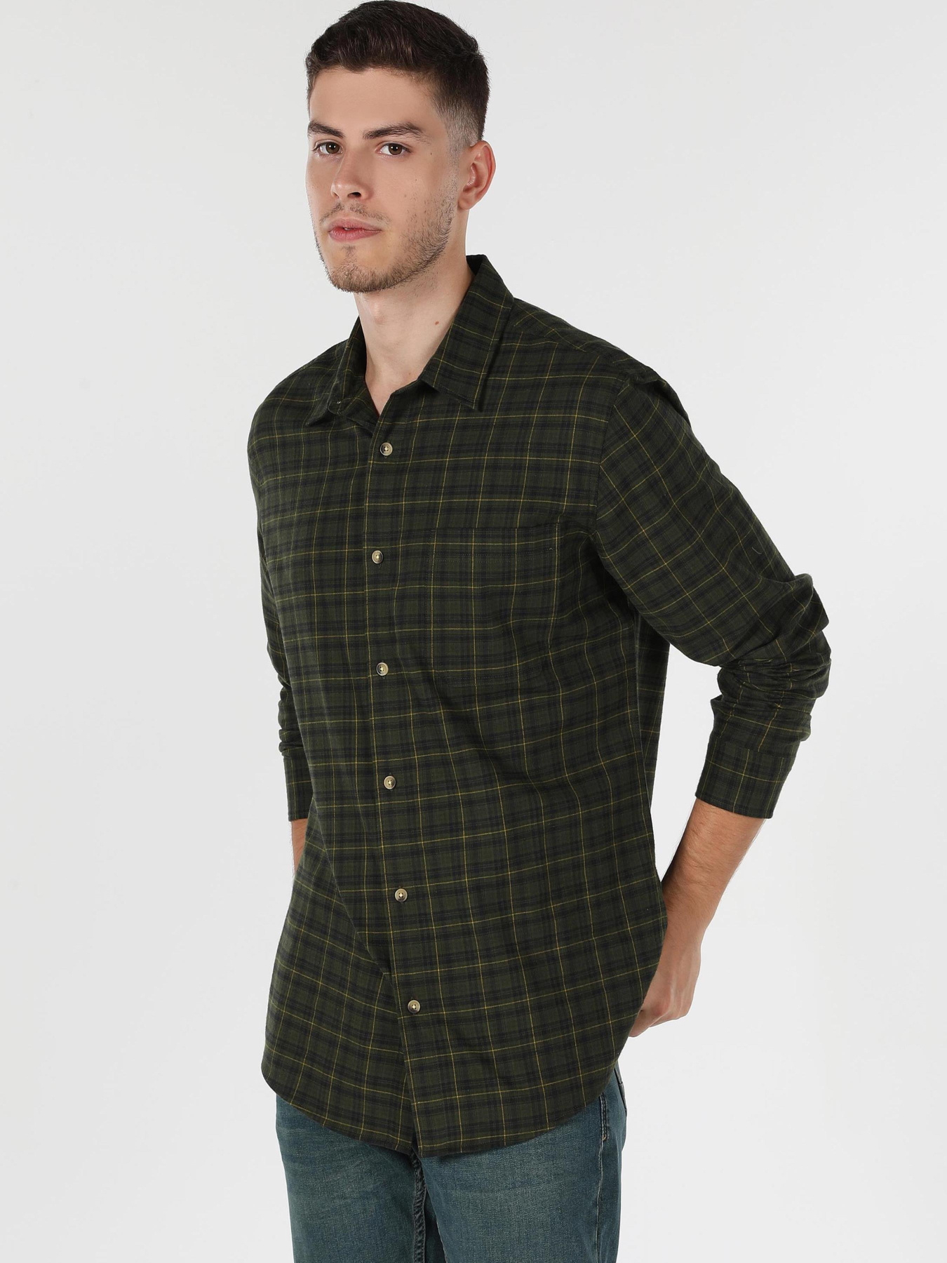 Рубашки Colin’s модель CL1054877_Q1.V1_KHA Фото