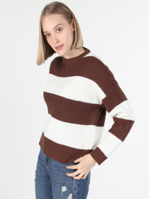 Кофты и свитера Colin’s модель CL1060295_Q1.V1_BRW Фото