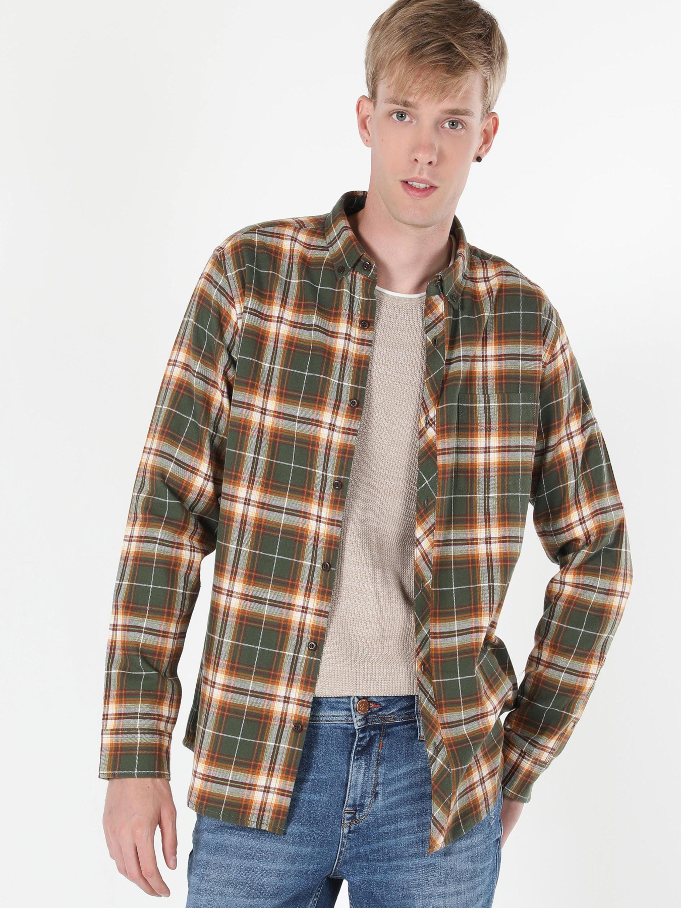 Сорочки Colin’s модель CL1059643_Q1.V1_KHA Фото