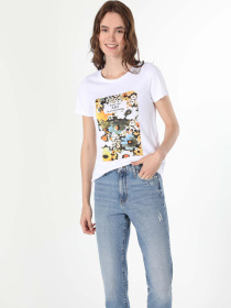 Футболки и поло Colin’s модель CL1060603_Q1.V1_WHT Фото