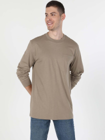 Кофты и свитера Colin’s модель CL1059666_Q1.V1_BEI Фото