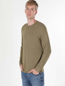 Кофты и свитера Colin’s модель CL1059906_Q1.V1_KHA Фото